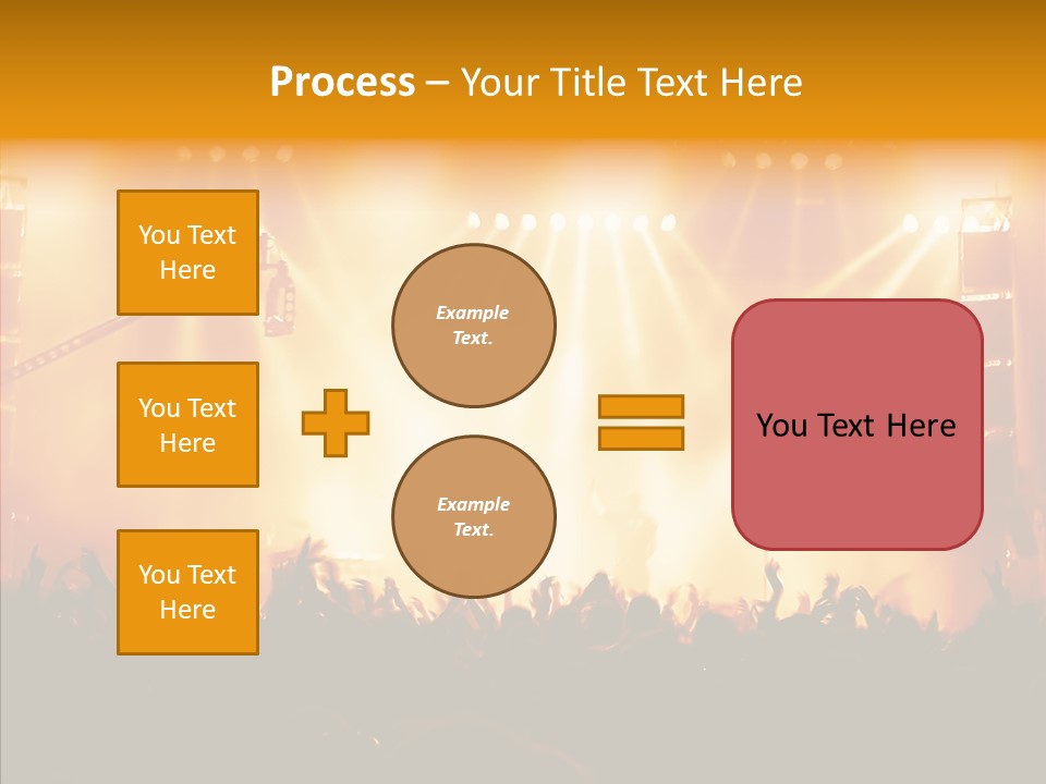 Celebration Instrument Backlight PowerPoint Template