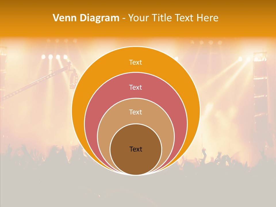 Celebration Instrument Backlight PowerPoint Template