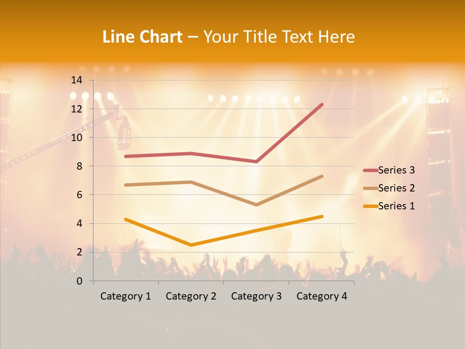 Celebration Instrument Backlight PowerPoint Template