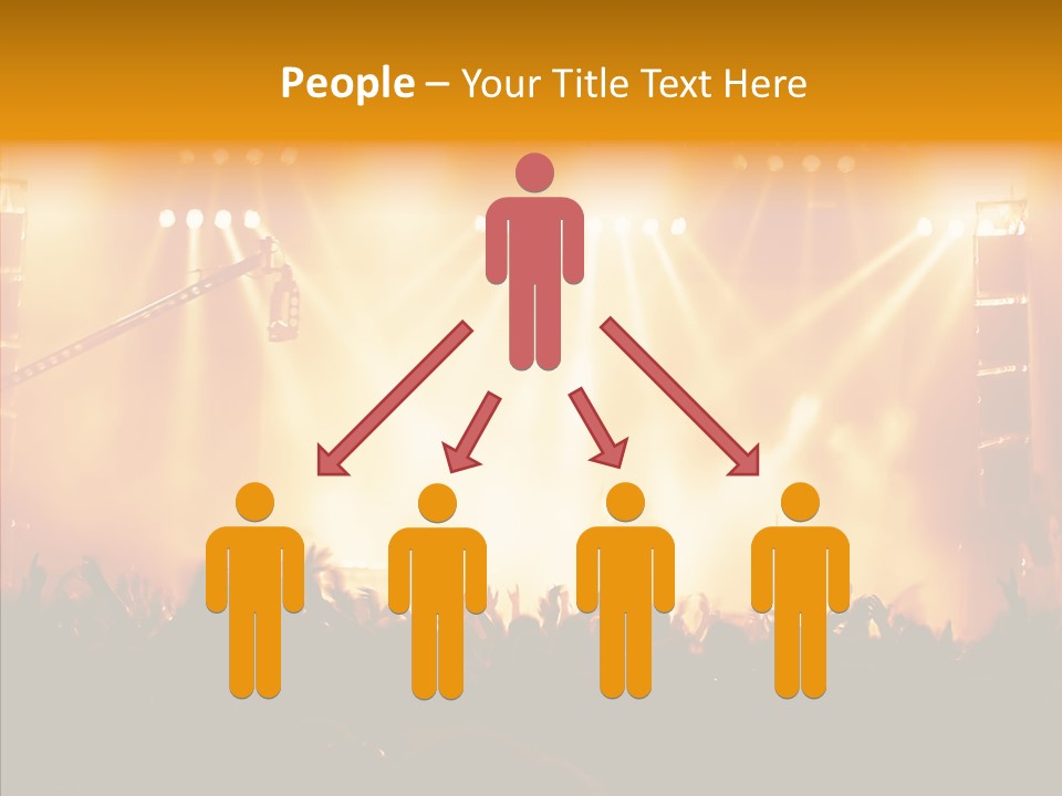 Celebration Instrument Backlight PowerPoint Template