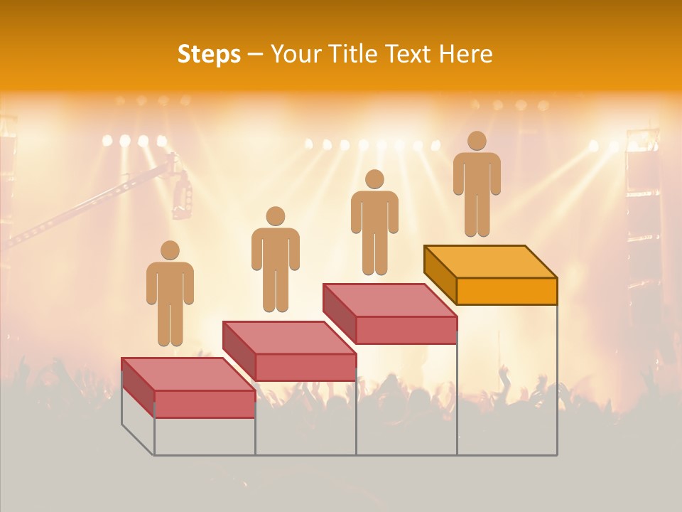 Celebration Instrument Backlight PowerPoint Template