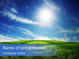 Natural Farmland Countryside PowerPoint Template