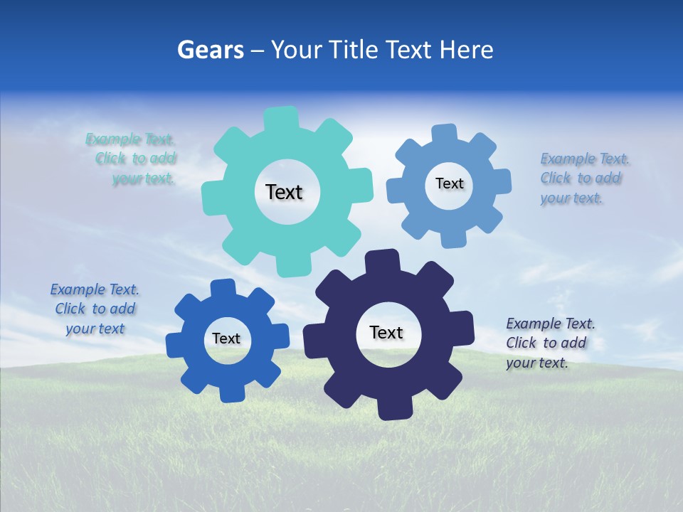 Natural Farmland Countryside PowerPoint Template