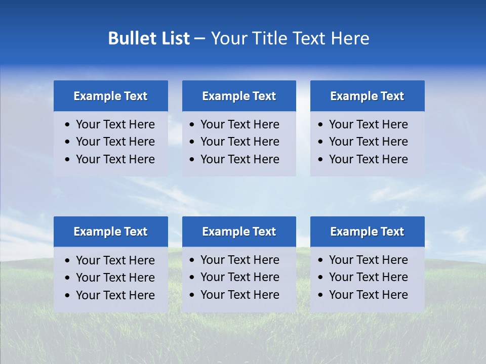 Natural Farmland Countryside PowerPoint Template