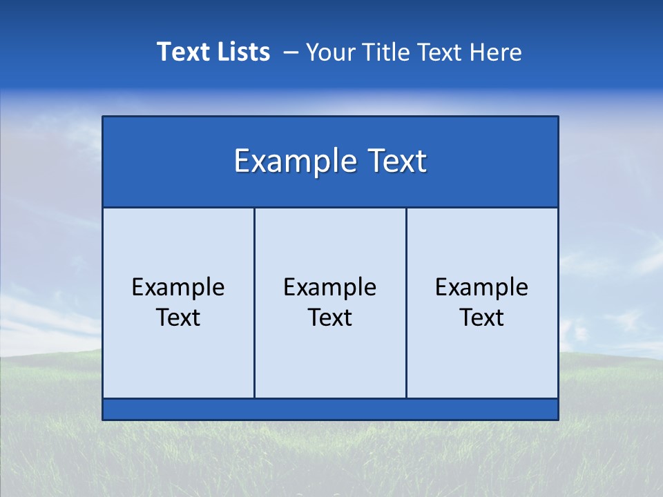 Natural Farmland Countryside PowerPoint Template