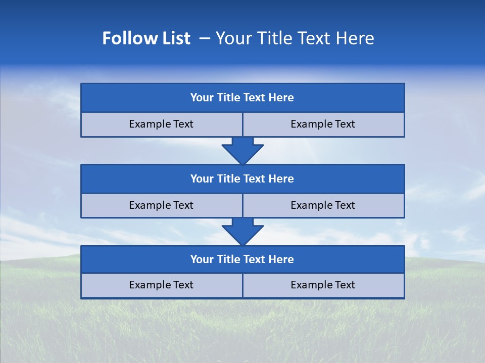 Natural Farmland Countryside PowerPoint Template