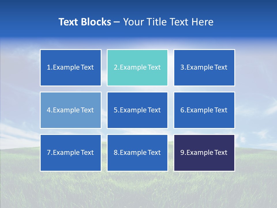 Natural Farmland Countryside PowerPoint Template