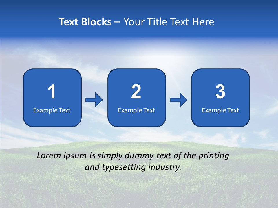 Natural Farmland Countryside PowerPoint Template