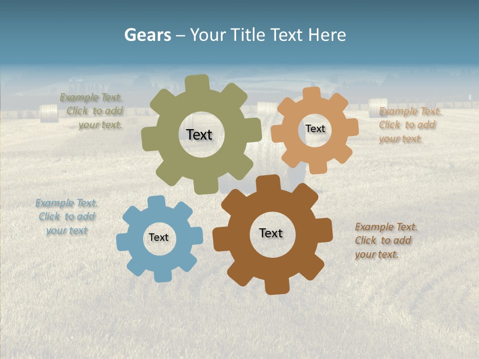 Zealand Exterior Ranch PowerPoint Template