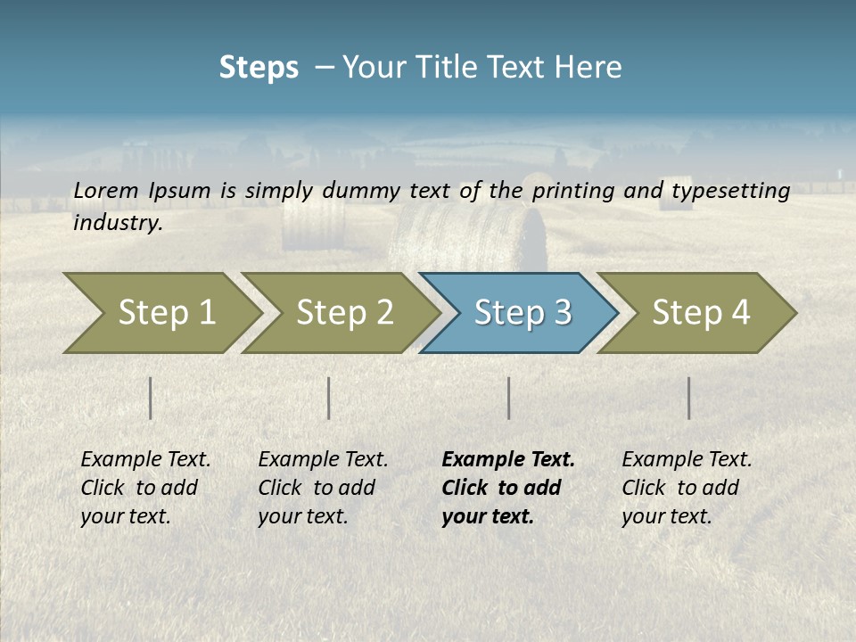 Zealand Exterior Ranch PowerPoint Template