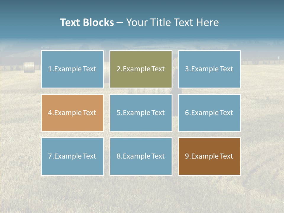 Zealand Exterior Ranch PowerPoint Template