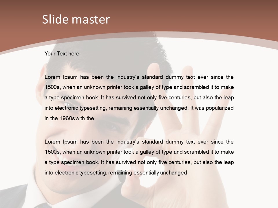 Good Improve Worker PowerPoint Template