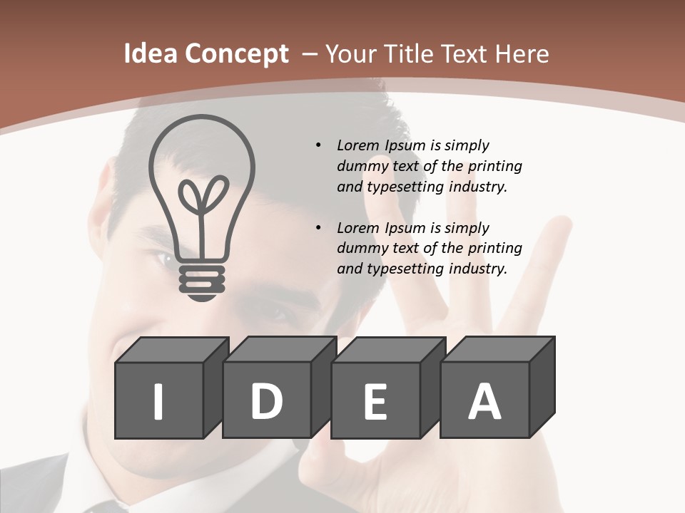 Good Improve Worker PowerPoint Template