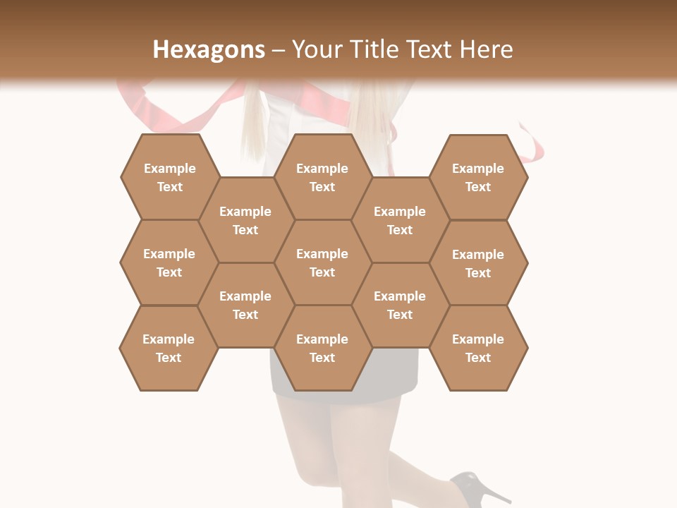 Run White Background Happiness PowerPoint Template