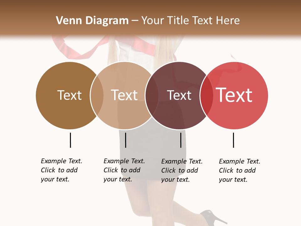 Run White Background Happiness PowerPoint Template