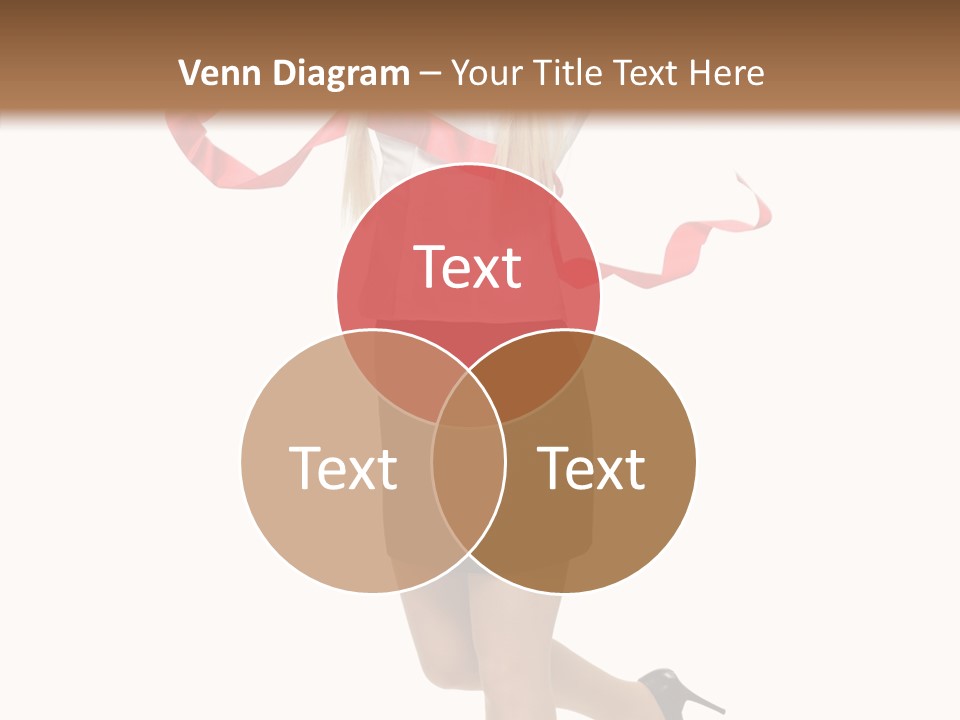 Run White Background Happiness PowerPoint Template