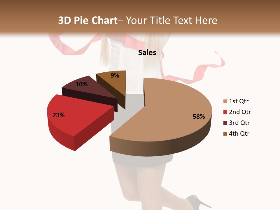 Run White Background Happiness PowerPoint Template