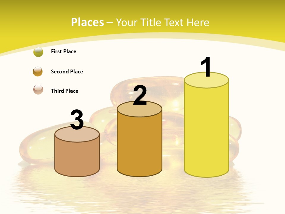 Water Magnesium Isolated PowerPoint Template