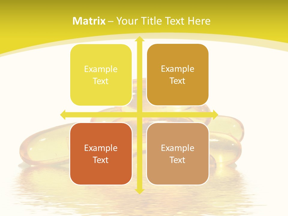 Water Magnesium Isolated PowerPoint Template