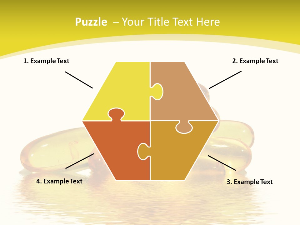 Water Magnesium Isolated PowerPoint Template