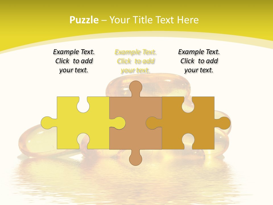 Water Magnesium Isolated PowerPoint Template