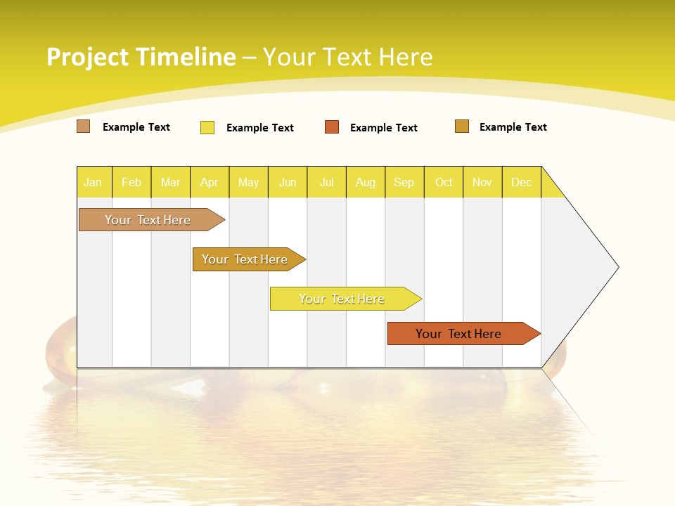 Water Magnesium Isolated PowerPoint Template