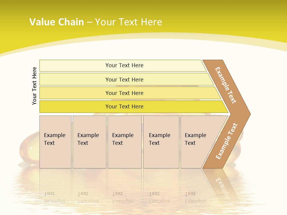 Water Magnesium Isolated PowerPoint Template