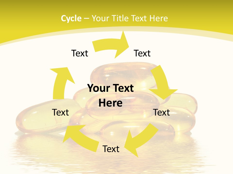 Water Magnesium Isolated PowerPoint Template