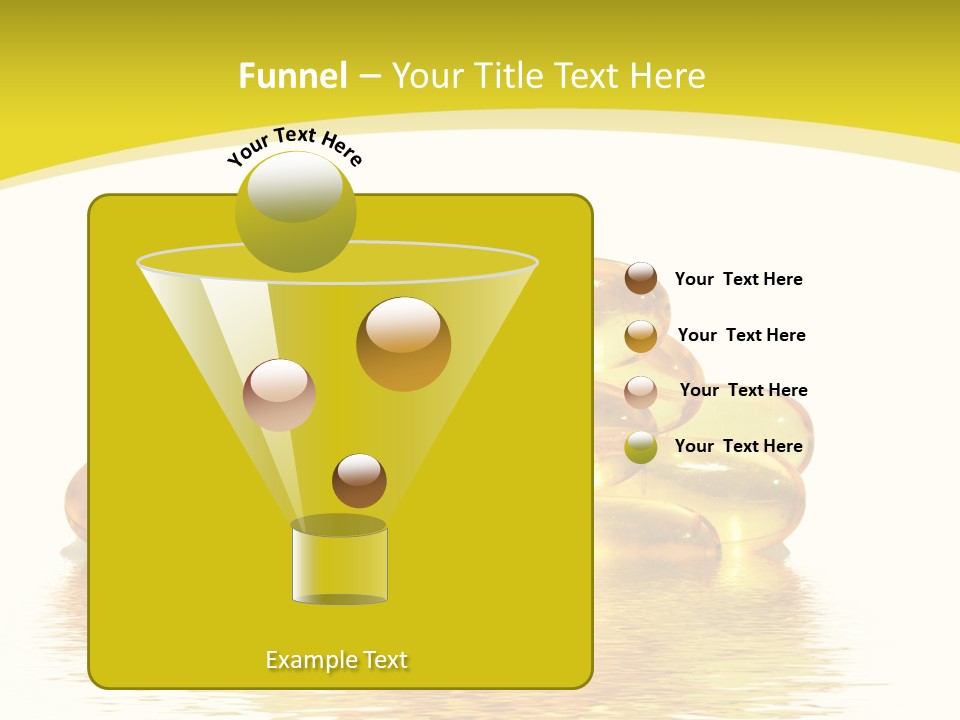 Water Magnesium Isolated PowerPoint Template