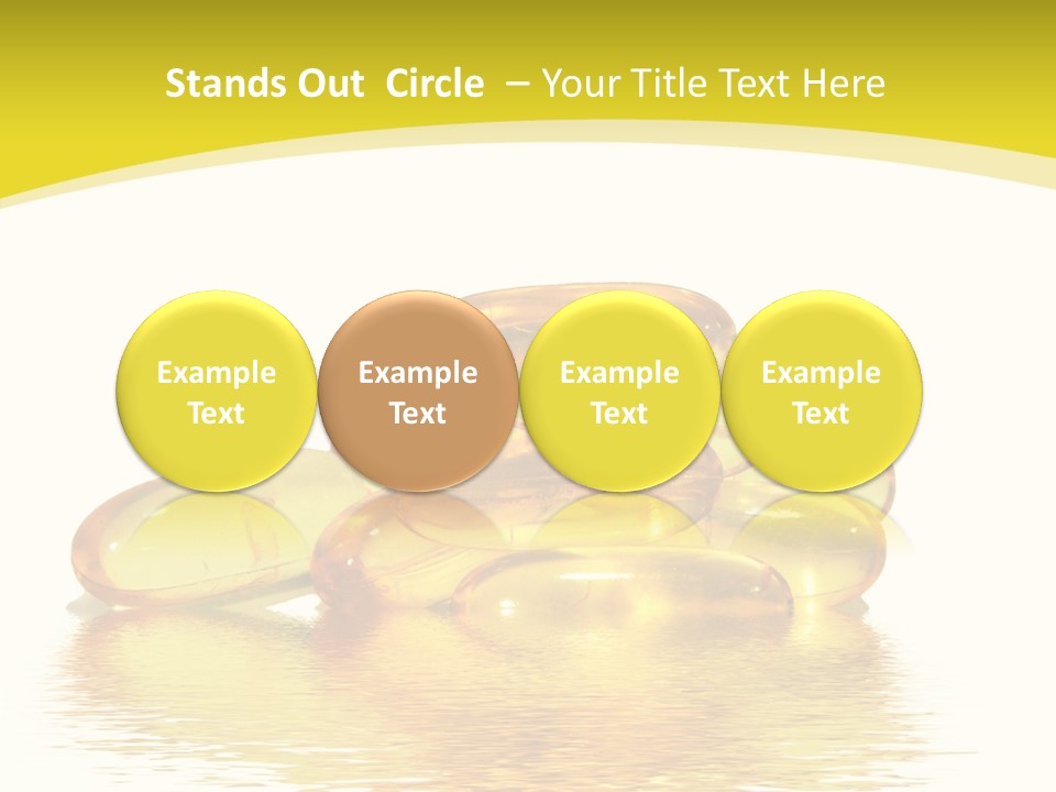 Water Magnesium Isolated PowerPoint Template