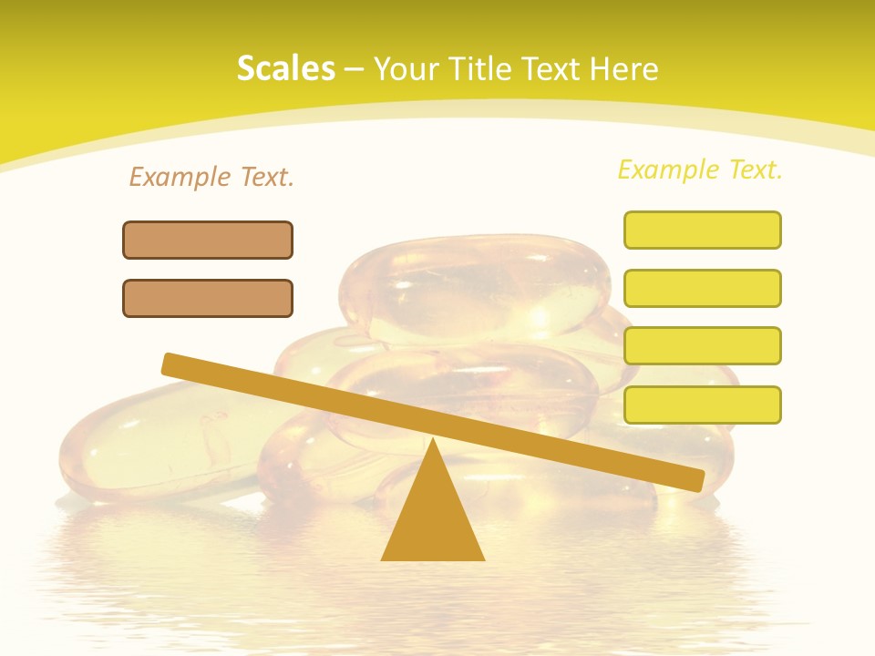 Water Magnesium Isolated PowerPoint Template