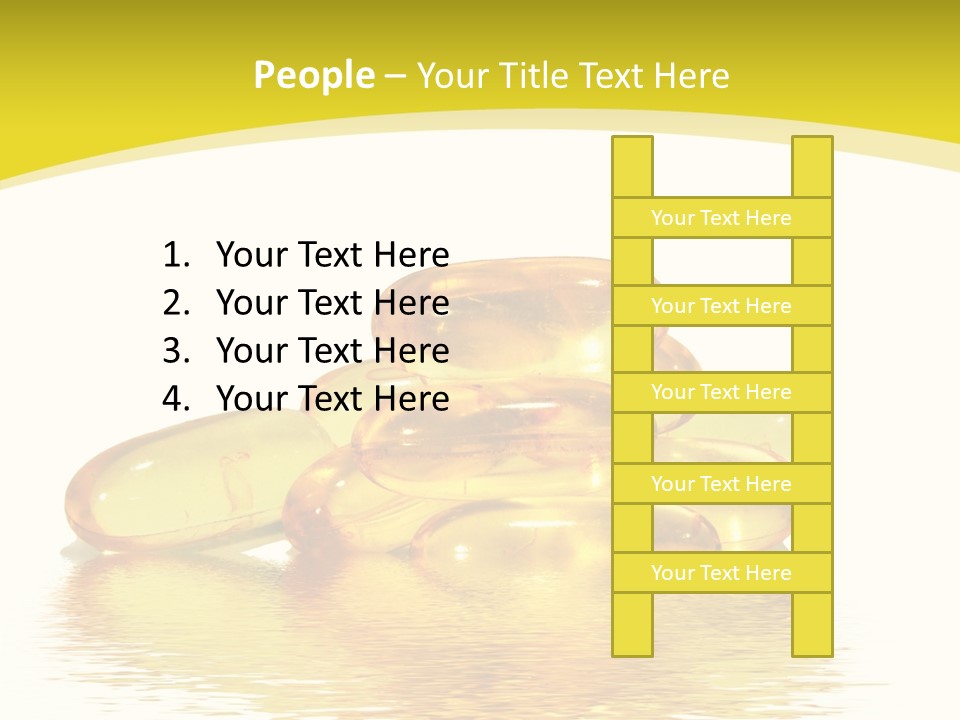 Water Magnesium Isolated PowerPoint Template