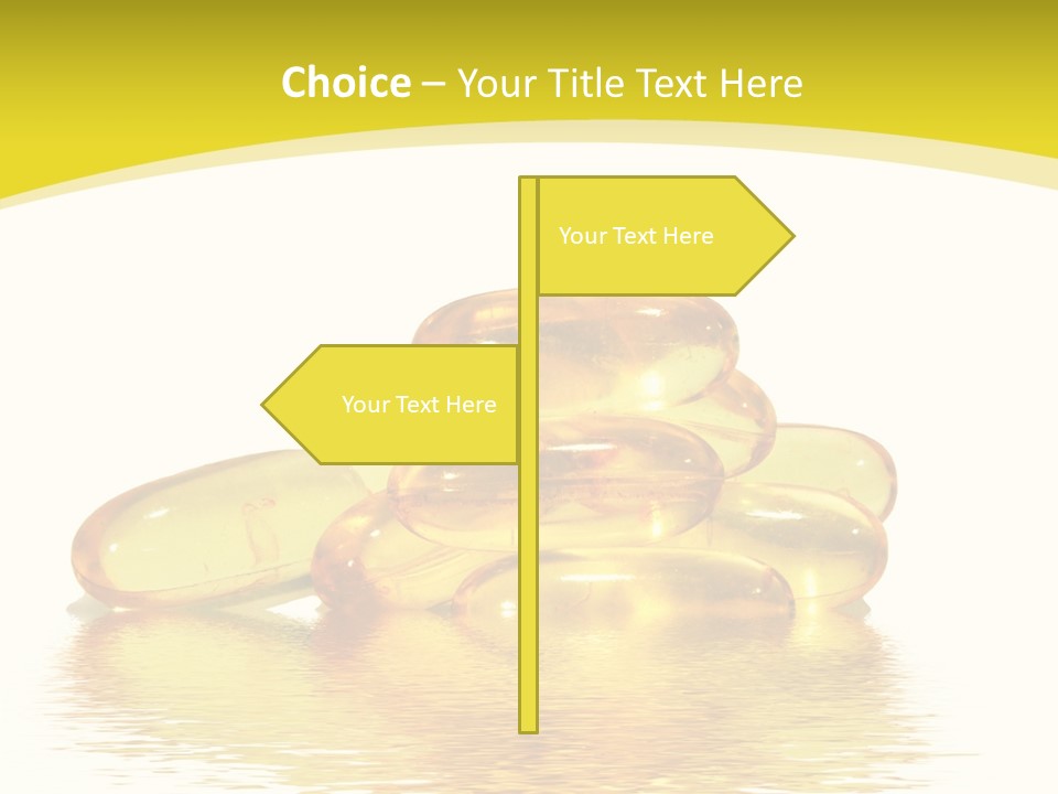 Water Magnesium Isolated PowerPoint Template