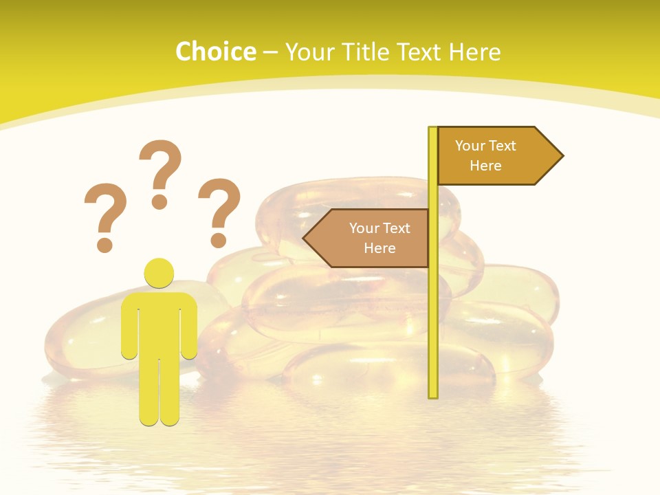 Water Magnesium Isolated PowerPoint Template