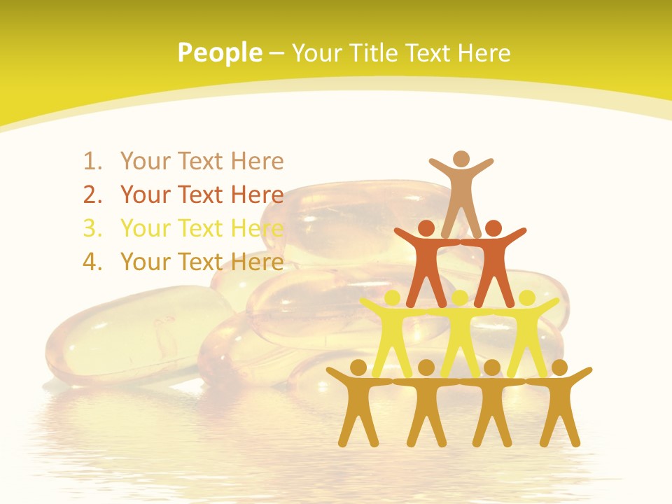 Water Magnesium Isolated PowerPoint Template