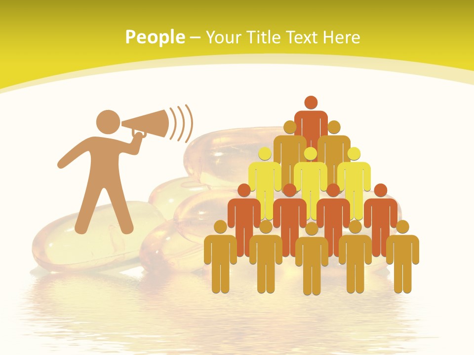 Water Magnesium Isolated PowerPoint Template