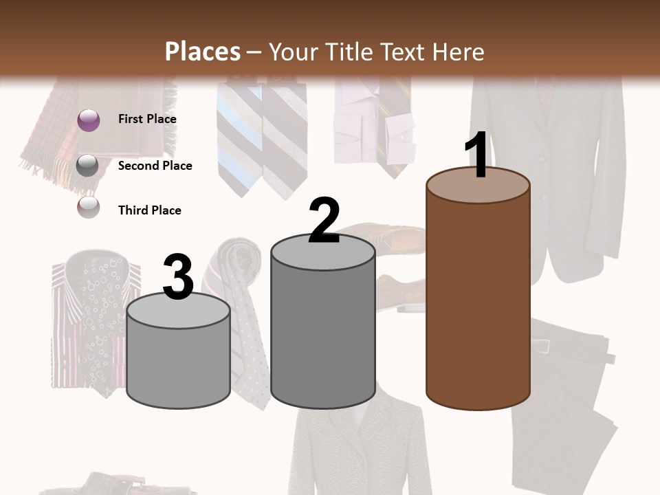 Bag Shirt Boot PowerPoint Template