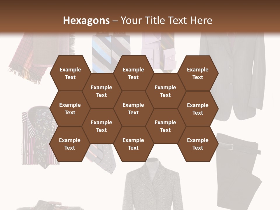 Bag Shirt Boot PowerPoint Template