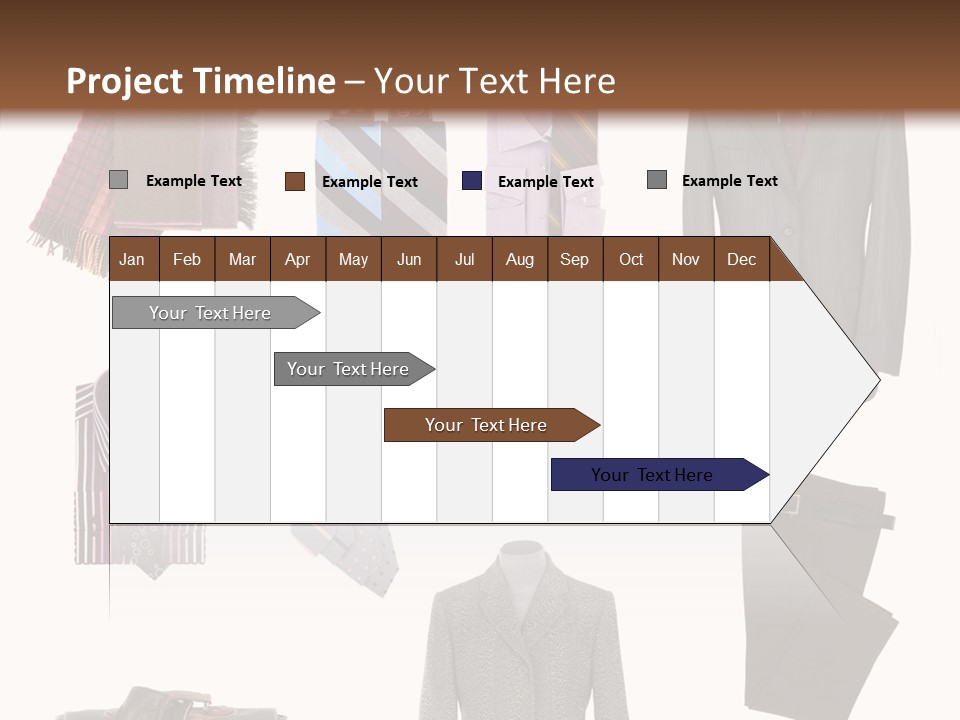 Bag Shirt Boot PowerPoint Template