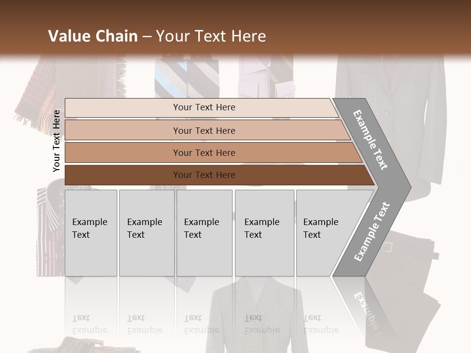 Bag Shirt Boot PowerPoint Template