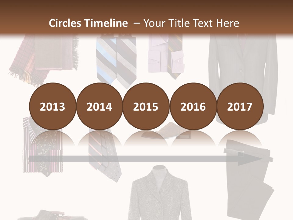 Bag Shirt Boot PowerPoint Template