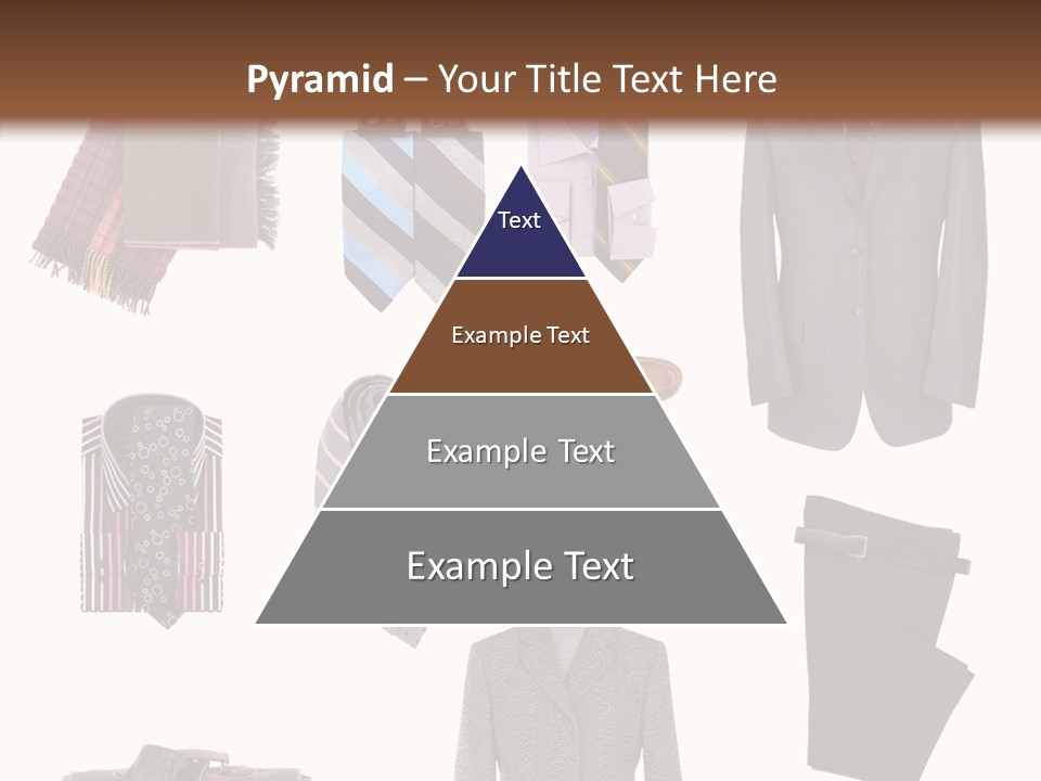 Bag Shirt Boot PowerPoint Template