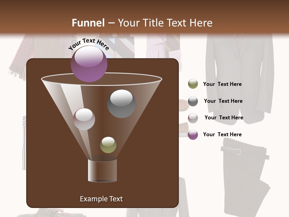 Bag Shirt Boot PowerPoint Template