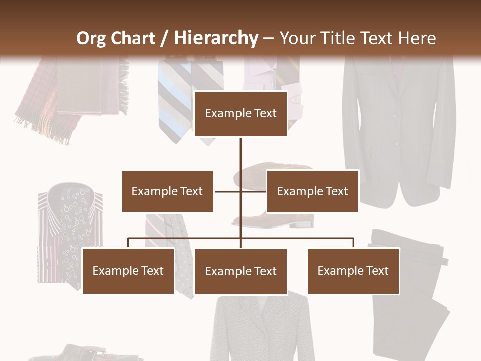 Bag Shirt Boot PowerPoint Template