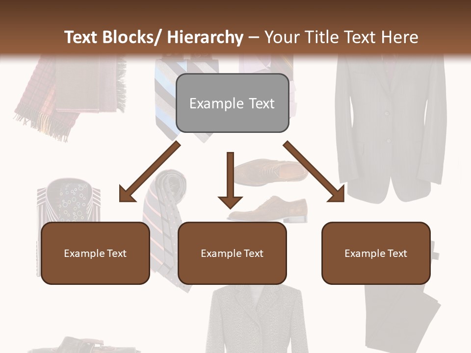 Bag Shirt Boot PowerPoint Template