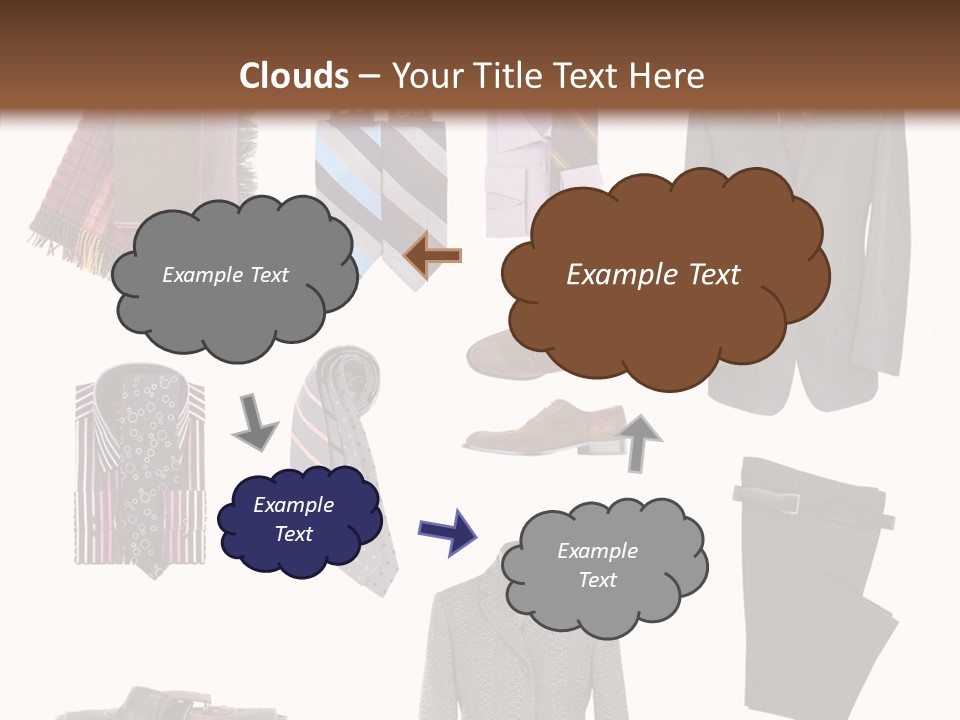 Bag Shirt Boot PowerPoint Template