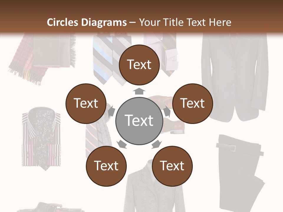 Bag Shirt Boot PowerPoint Template