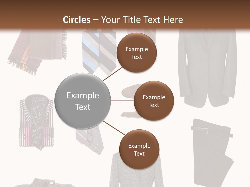 Bag Shirt Boot PowerPoint Template