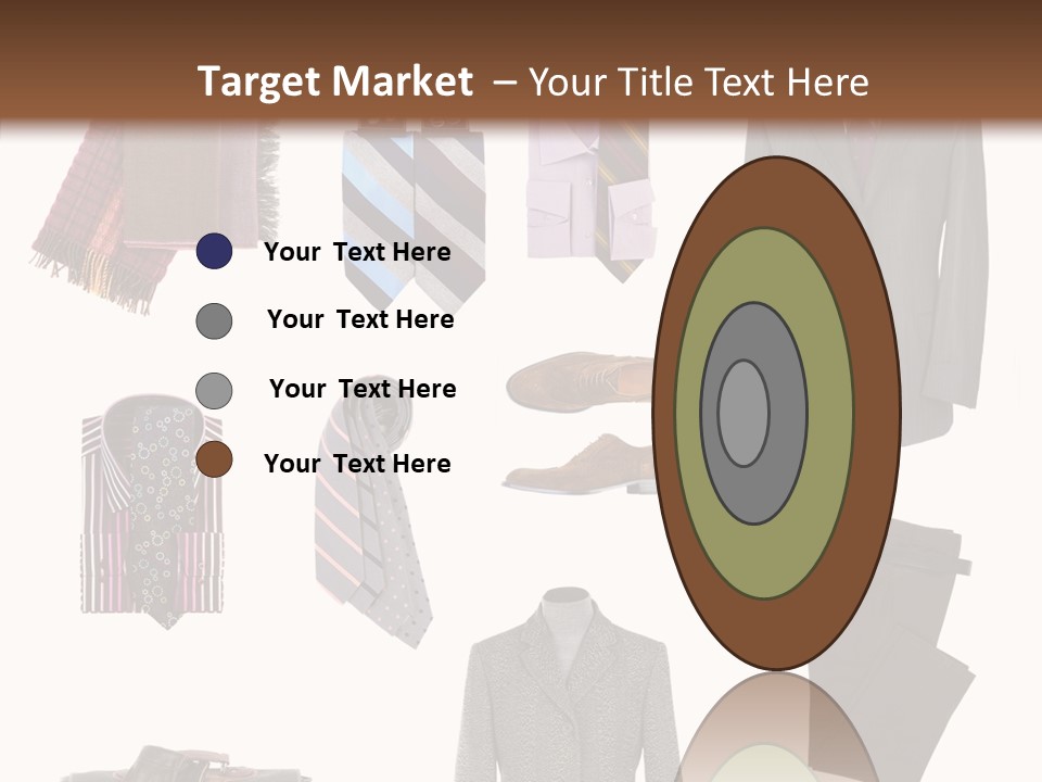 Bag Shirt Boot PowerPoint Template