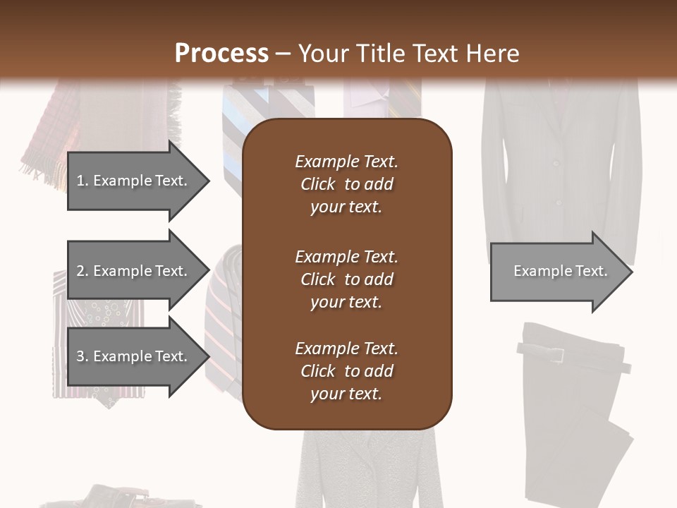 Bag Shirt Boot PowerPoint Template